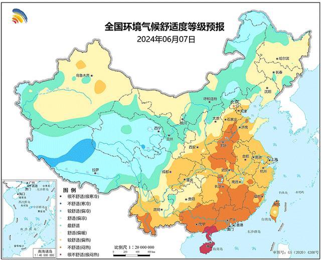 考生提前准备，明天全天有雨，短时雨大风大！后天起连日高温……