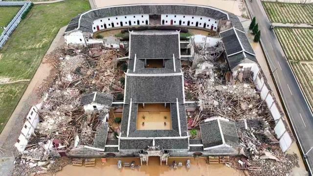 客家第一宗祠"坍塌：暴雨肆虐下的文化之殇