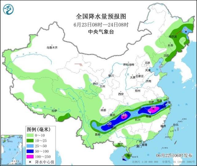 长江中下游一带强降雨持续 多地面临山洪地质灾害风险