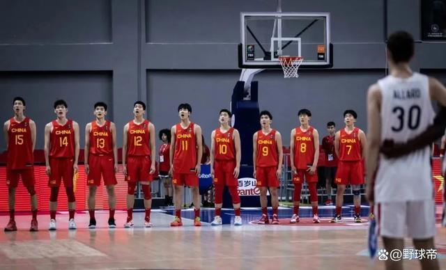 中国U17男篮爆冷15分逆转法国