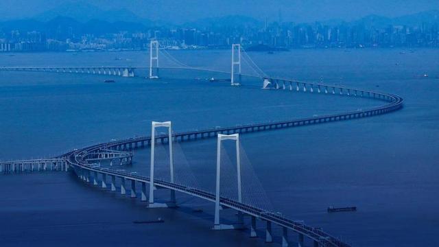 深中大桥通车 从中山去深圳近了