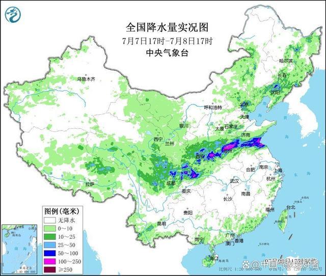 数据显示郑州遭遇三年来最强暴雨 郑州三年来最大暴雨席卷黄淮地区