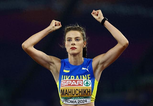 乌克兰选手打破37年女子跳高记录 马胡奇克跃居历史之巅