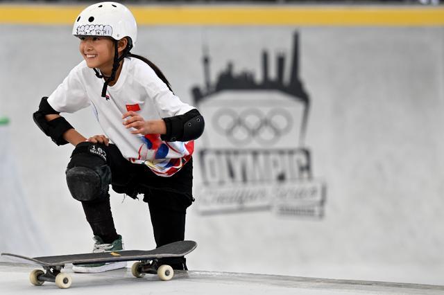 11岁出征奥运，巴黎奥运中国队年龄最小的是滑板小将郑好好