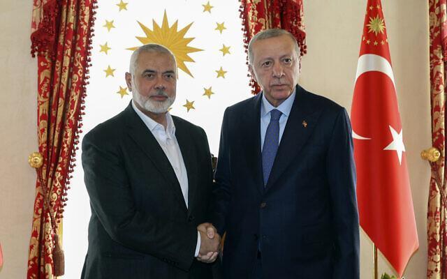 外媒：土耳其外交部谴责暗杀哈尼亚事件 归咎以色列扩冲突