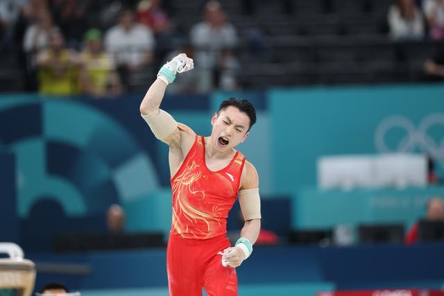 刘洋金牌 成功卫冕巴黎奥运会吊环冠军