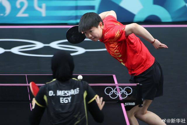 中国乒乓女团3-0横扫埃及晋级八强 强势启程剑指冠军