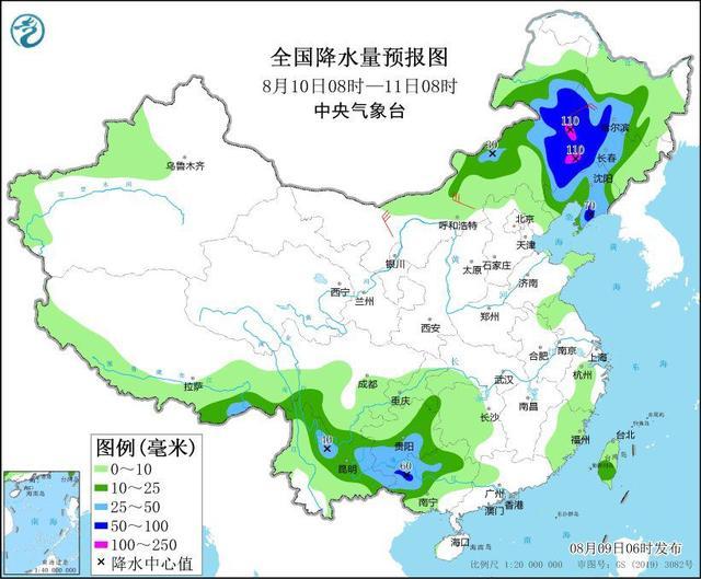 华北东北有强降雨！南方大部地区高温持续