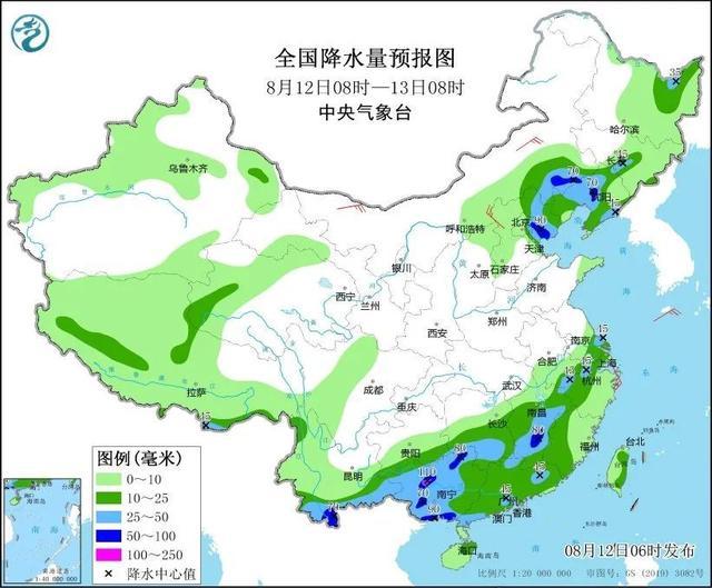 多地暴雨蓝色预警 多城发布雷电大风预警