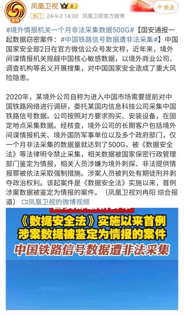 💰欢迎进入🎲官方正版✅境外情报机关一个月非法采集数据500G 国家安全警钟再响