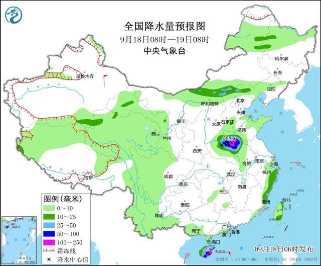 三台风共舞北、东、南 塞北阴雨连三日 多地面临暴雨考验