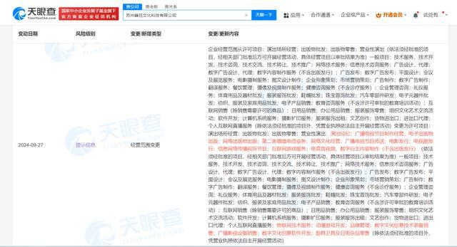 张雪峰公司新增电竞相关业务 加速布局数字娱乐产业