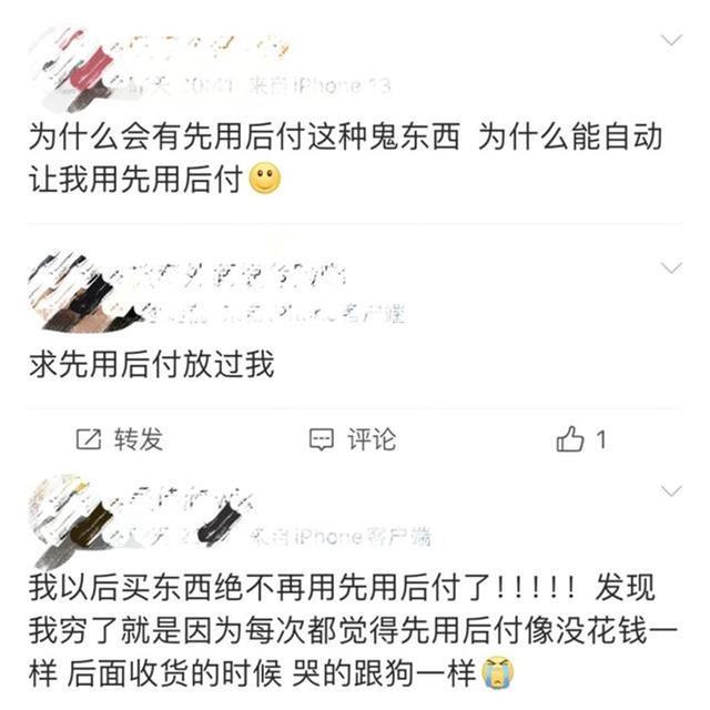 平台回答难过奇妙敞开先用后付 铺张者困扰频现