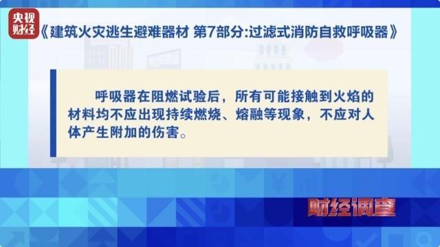 央视起底不防毒的防毒面具 假货泛滥隐患大