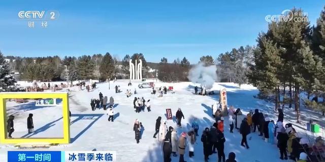 “雪国列车”启程 漠河率先迎客 冰雪之旅魅力无限