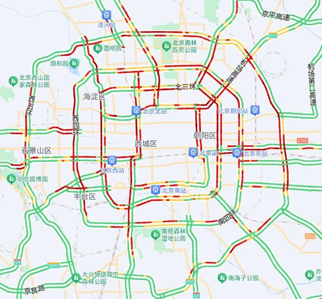 北京发布出行提示 下周交通压力增大