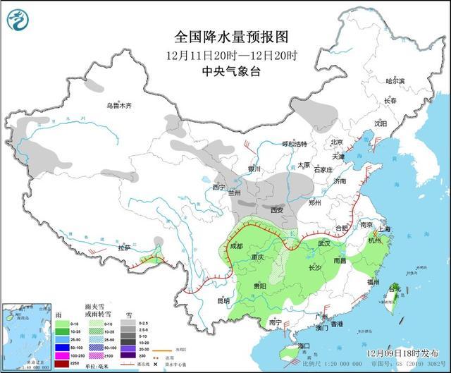 新一股较强冷空气影响将我国大部 多地气温骤降