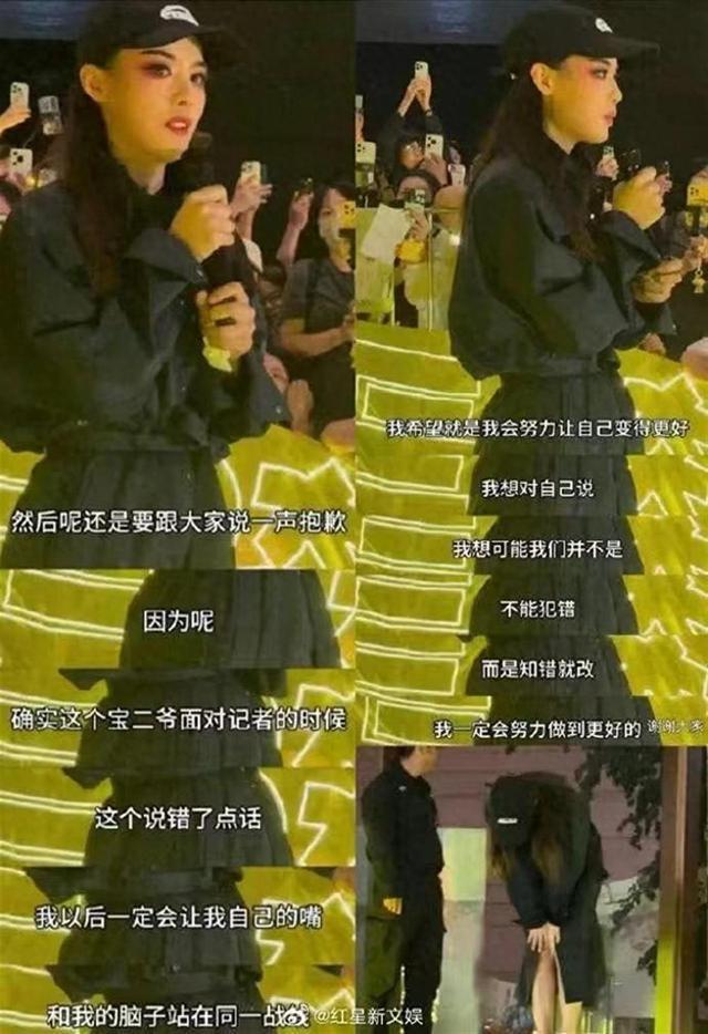 陈丽君为争议言论落泪谈歉