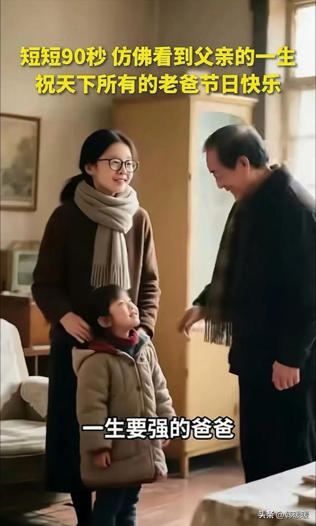 短短90秒 仿佛看到父亲的一生 致敬平凡而伟大的父爱
