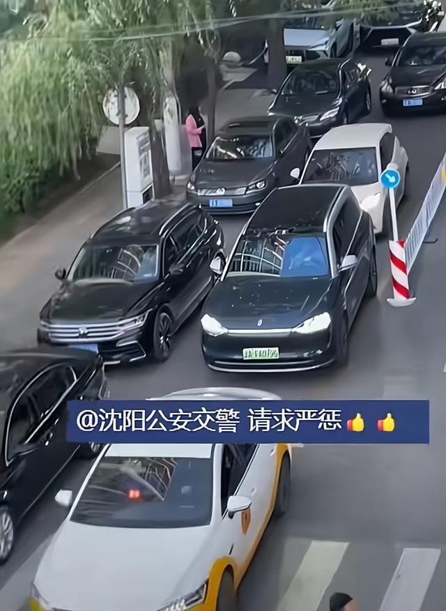 男子车停路中央致街道瘫痪还指挥车 凭一己之力堵死整条街