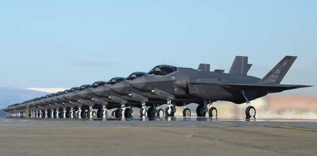 24架F-35A隐身战机集结西太平洋