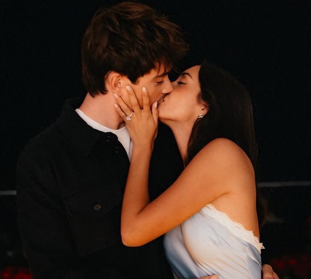 恭喜！F1车手勒克莱尔官宣与女友订婚 伟人颜值获赞体坛最好意思眷侣