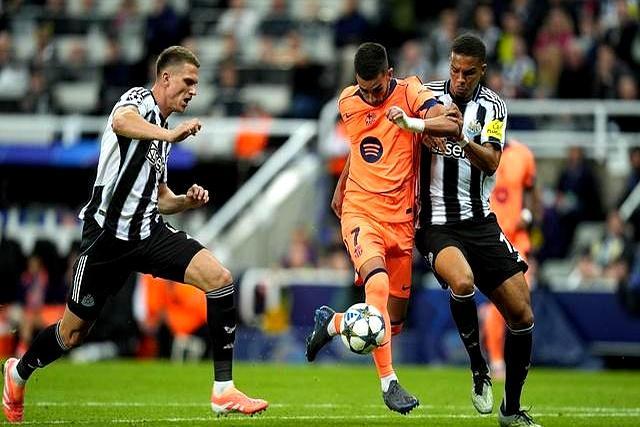 欧冠综述：巴萨绝平纽卡！马竞5-2热刺，拜仁6-1亚特兰大，利物浦0-1 淘汰赛悬念重重