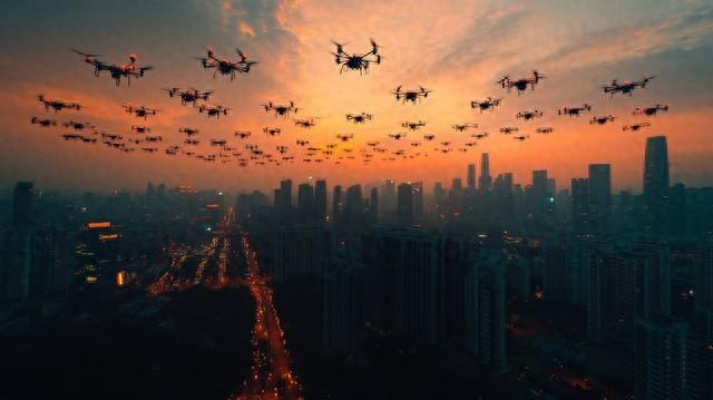 中国无人机蜂群突击铺天盖地 无人作战新纪元
