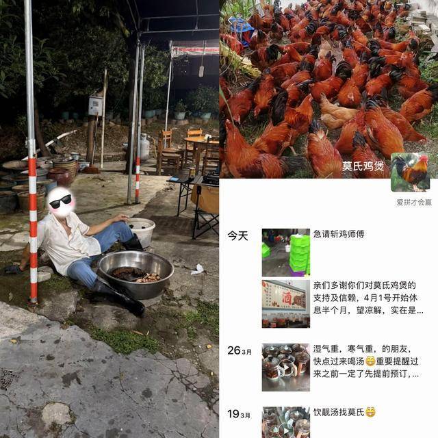 莫氏鸡煲老板否认被“施压” 耿直言论意外走红