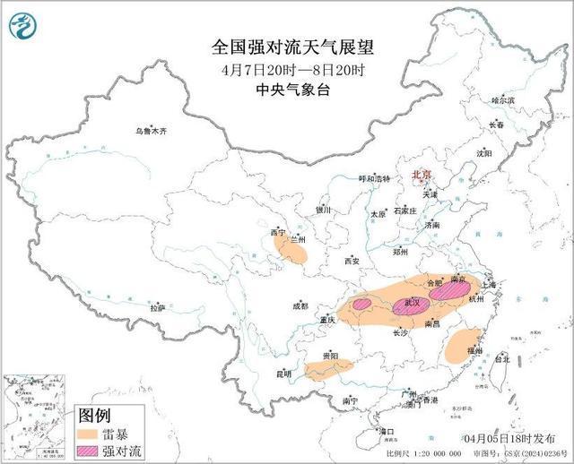 广东广西江西福建等地将有强对流天气 雷暴大风来袭
