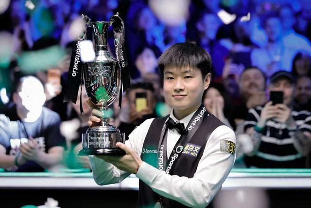 赵心童。世界斯诺克巡回赛供图