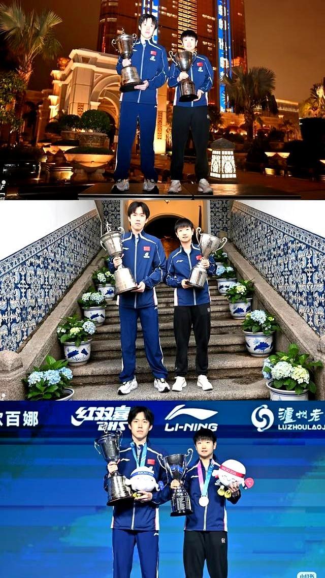 王楚钦孙颖莎澳门大片上新 冠军荣耀背后的故事