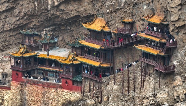 山西《何以悬空寺》实景演出,获业内满分好评