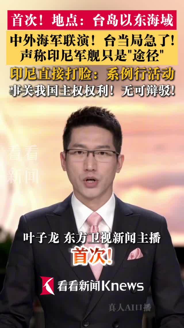 中外海军联演台当局急了 谎言被戳穿