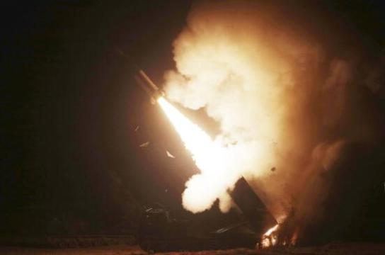 韩美联军向朝鲜半岛东部海域发射4枚导弹