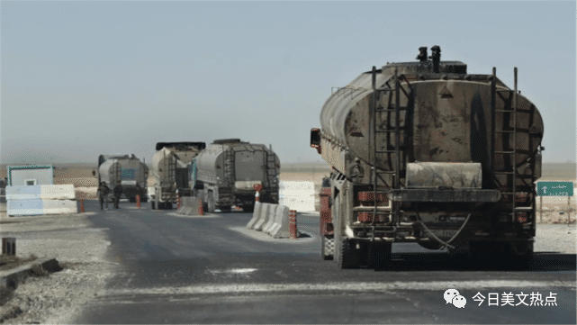 美军持续掠夺叙利亚石油 一周300多辆油罐车盗油