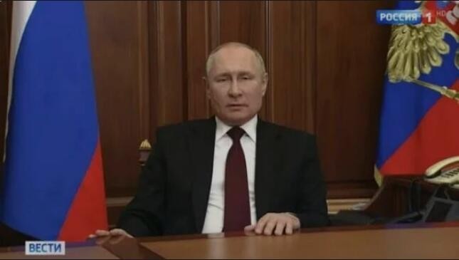 普京：俄军队在顿巴斯地区的行动将取决于当地局势