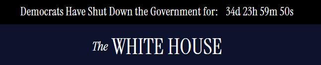 美联邦政府“停摆”时长破历史纪录