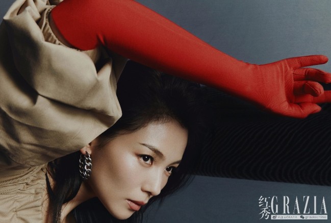 刘涛登《红秀》封面 气场 slay干练酷飒的女性姿态