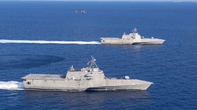 美媒称美年内将部署6艘濒海战斗舰
