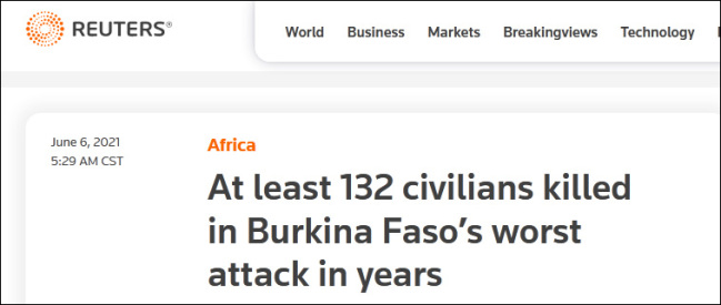 令人发指！非洲村庄138平民遭屠杀