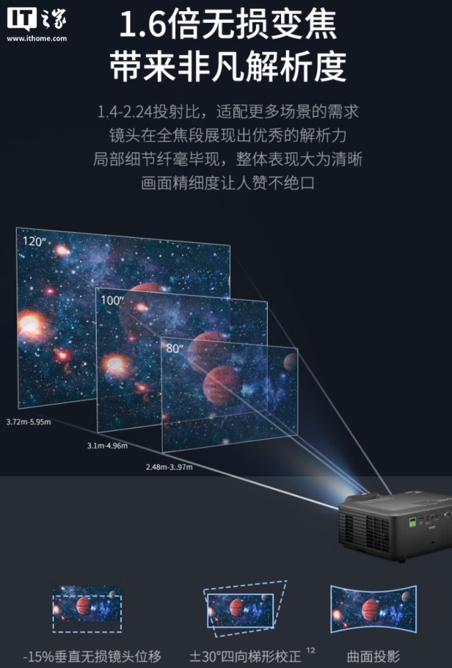 微软 Xbox 游戏认证：优派 LX700-4K Ultra 三色激光巨幕家庭影院降价 1200 元，9799 元