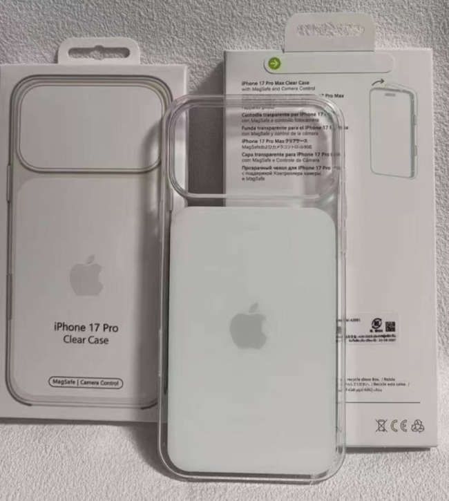 苹果 iPhone 17 Pro 系列透明手机壳曝光，暗示三大关键变化