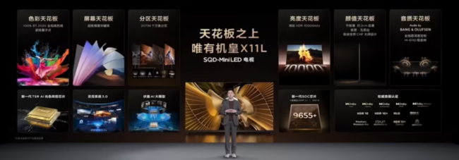 TCL 发布 SQD-Mini LED 技术：引领行业迈入 100% 全局高色域时代