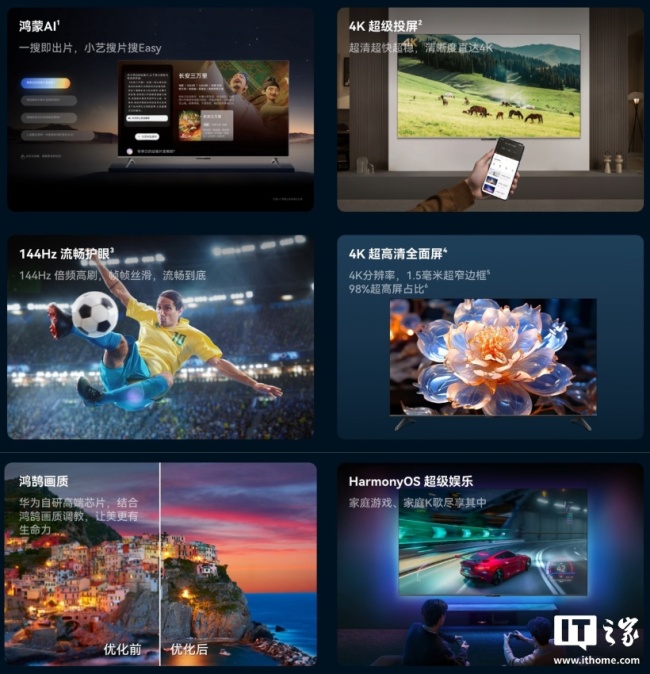 华为 Vision 智慧屏 5 SE 优享版上市：4K 超级投屏、鸿蒙 AI，2199 元起