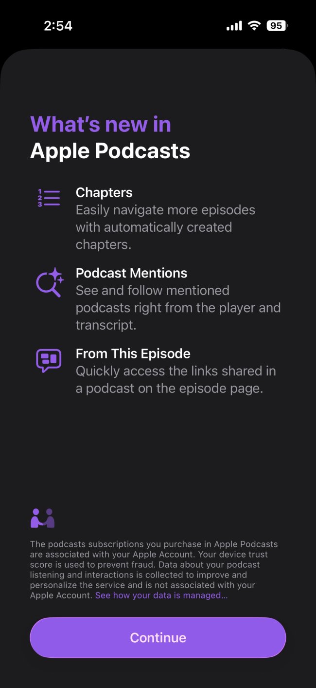 苹果 iOS 26.2 版播客应用新增三大功能,直击用户 / 创作者痛点