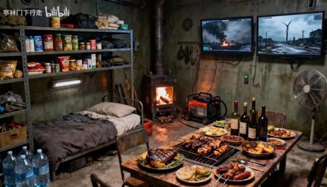 AI生成的“末日安全屋”，每晚正陪着年轻人入睡