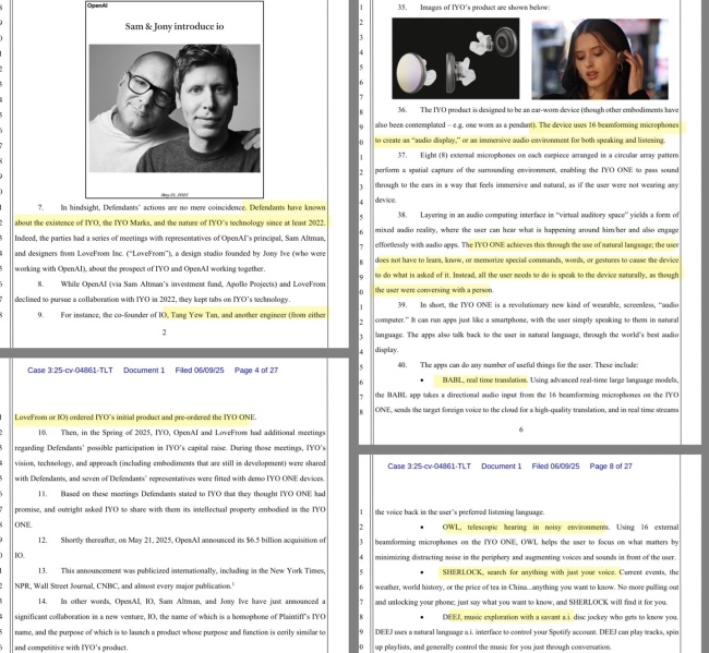 出师未捷：奥尔特曼上诉失败，OpenAI 首款 AI 硬件恐因侵权被迫改名