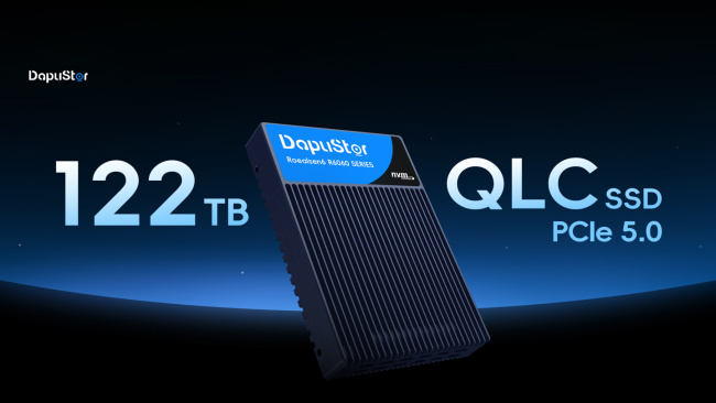 大普微推出第二代 QLC 企业级固态硬盘嵘神 R6060,当前最大容量可达 245TB