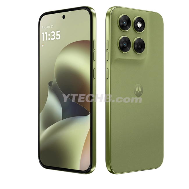 摩托罗拉 Moto G67/G77 手机渲染图曝光：6.8 英寸屏幕、5200mAh 电池